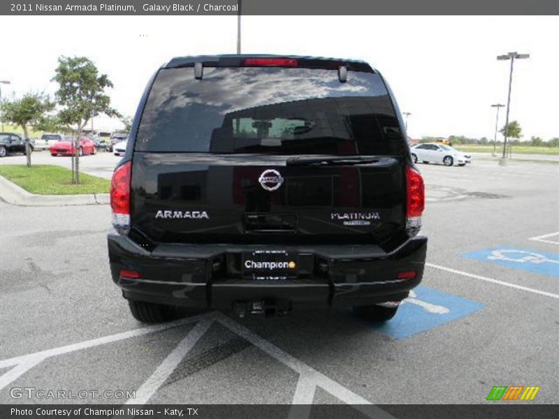 Galaxy Black / Charcoal 2011 Nissan Armada Platinum