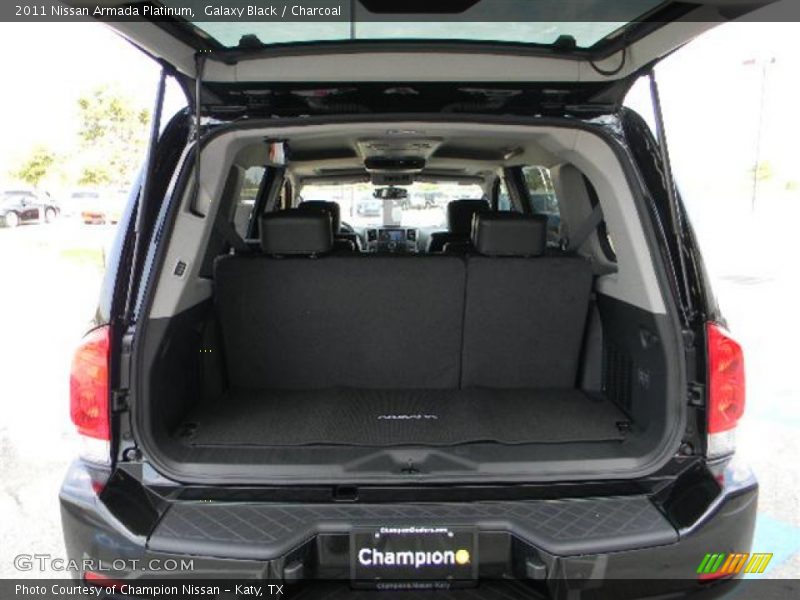 Galaxy Black / Charcoal 2011 Nissan Armada Platinum