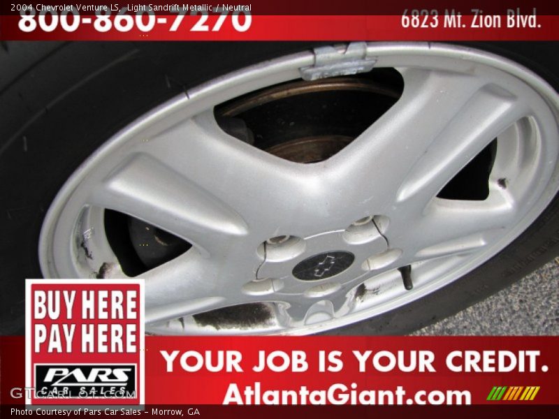Light Sandrift Metallic / Neutral 2004 Chevrolet Venture LS