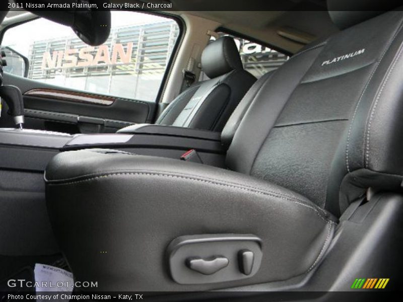 Galaxy Black / Charcoal 2011 Nissan Armada Platinum