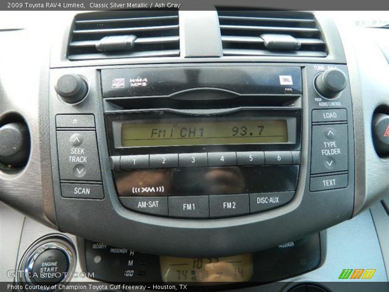 Audio System of 2009 RAV4 Limited