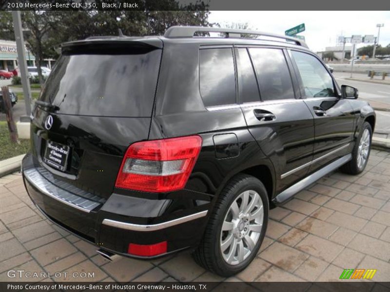 Black / Black 2010 Mercedes-Benz GLK 350