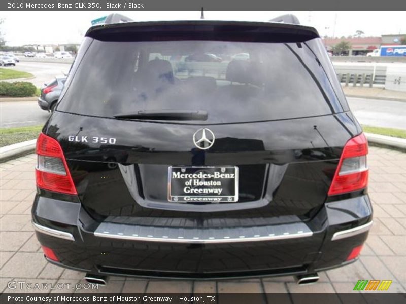 Black / Black 2010 Mercedes-Benz GLK 350