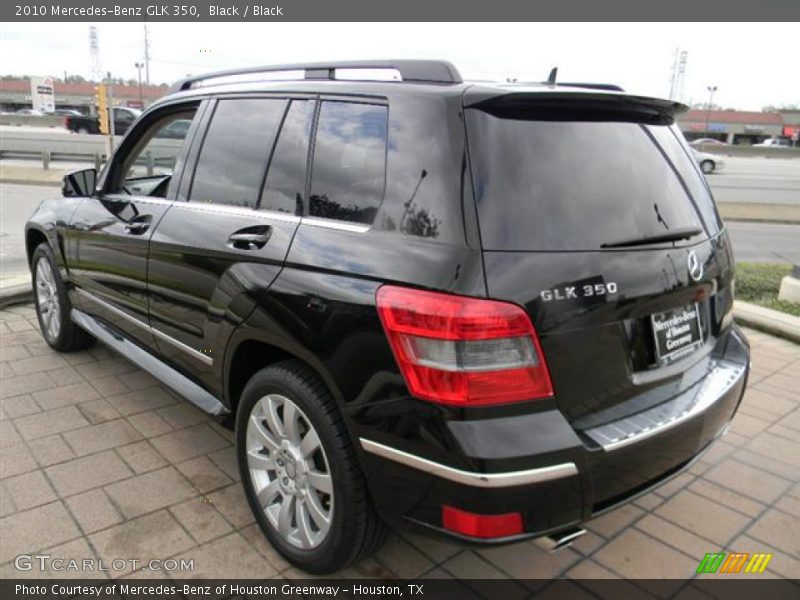 Black / Black 2010 Mercedes-Benz GLK 350
