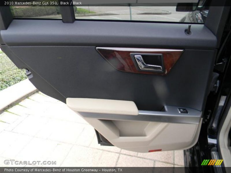 Black / Black 2010 Mercedes-Benz GLK 350