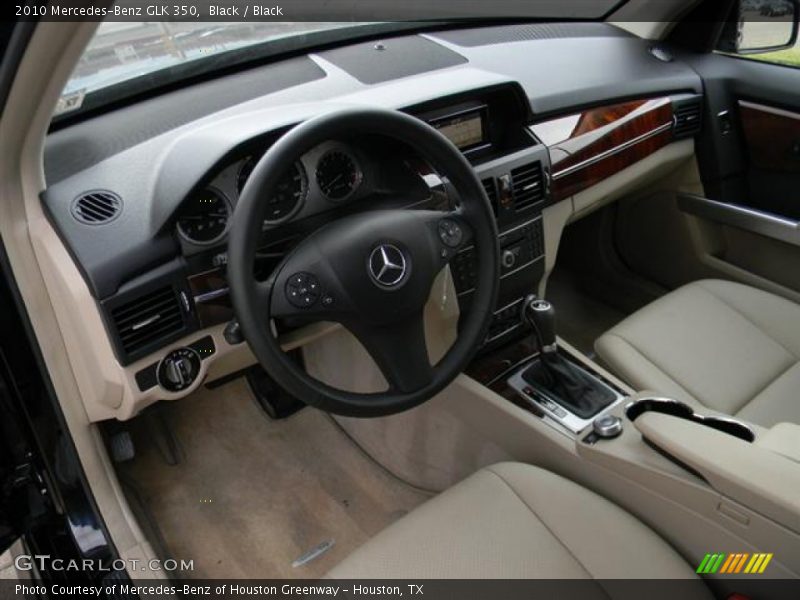  2010 GLK 350 Black Interior