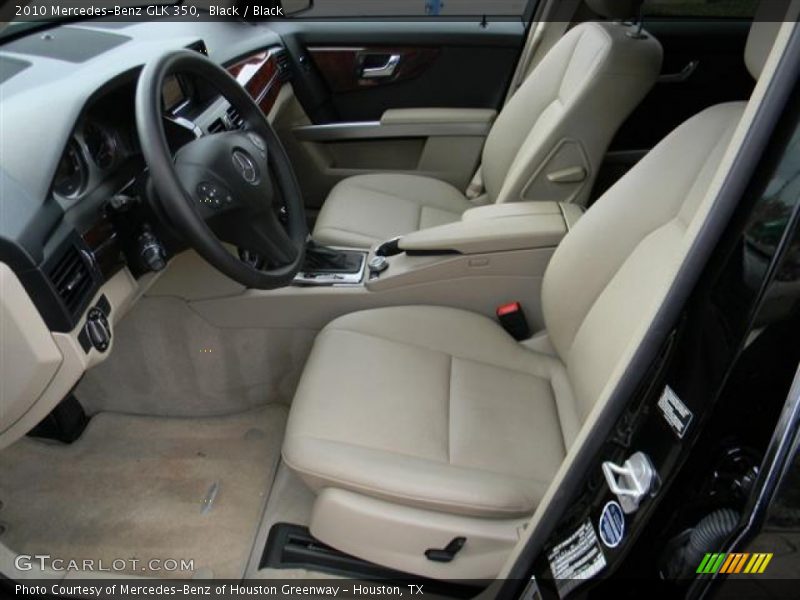 Black / Black 2010 Mercedes-Benz GLK 350