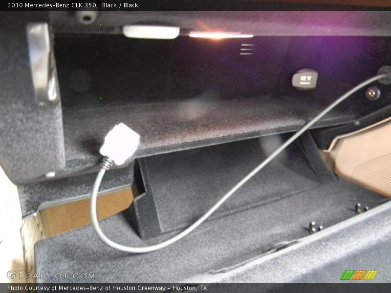 Black / Black 2010 Mercedes-Benz GLK 350