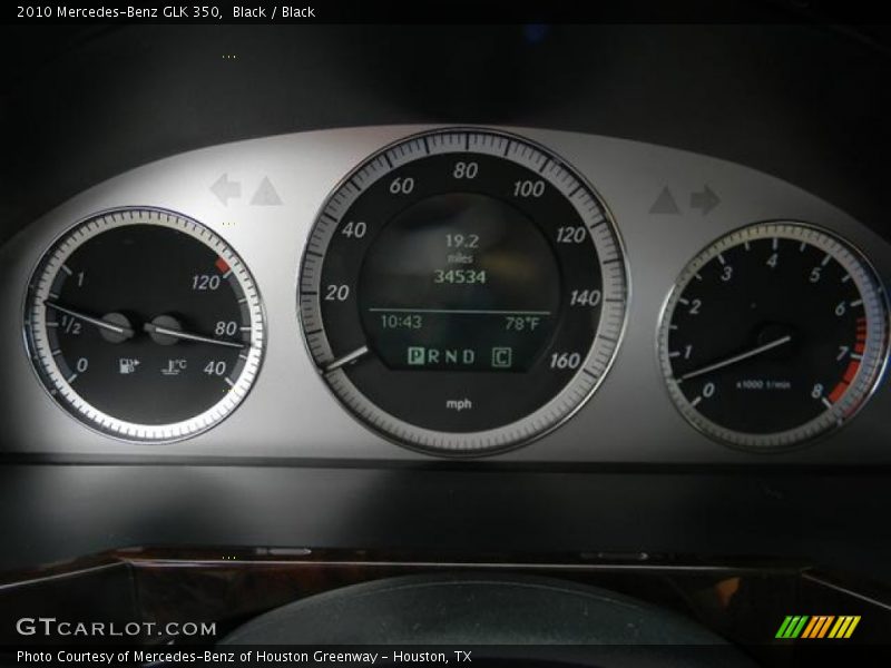  2010 GLK 350 350 Gauges