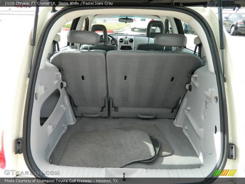 Stone White / Pastel Slate Gray 2008 Chrysler PT Cruiser LX