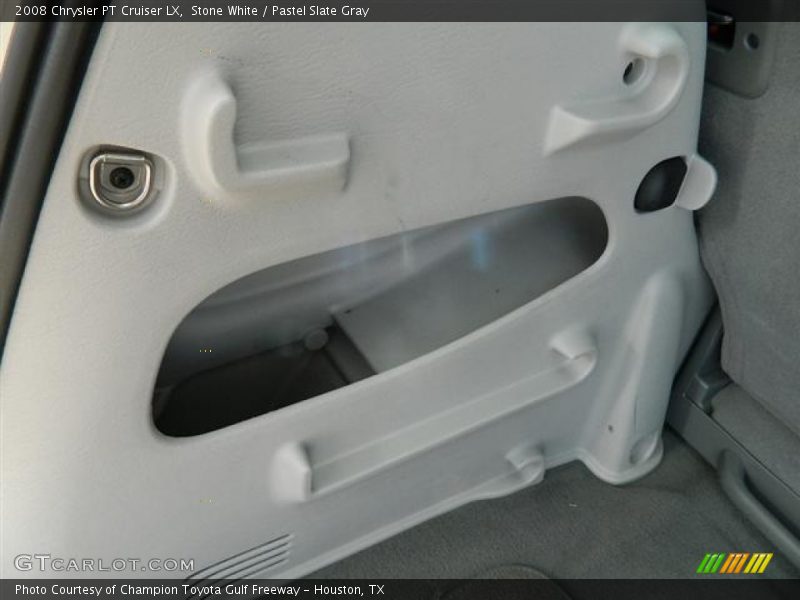 Stone White / Pastel Slate Gray 2008 Chrysler PT Cruiser LX