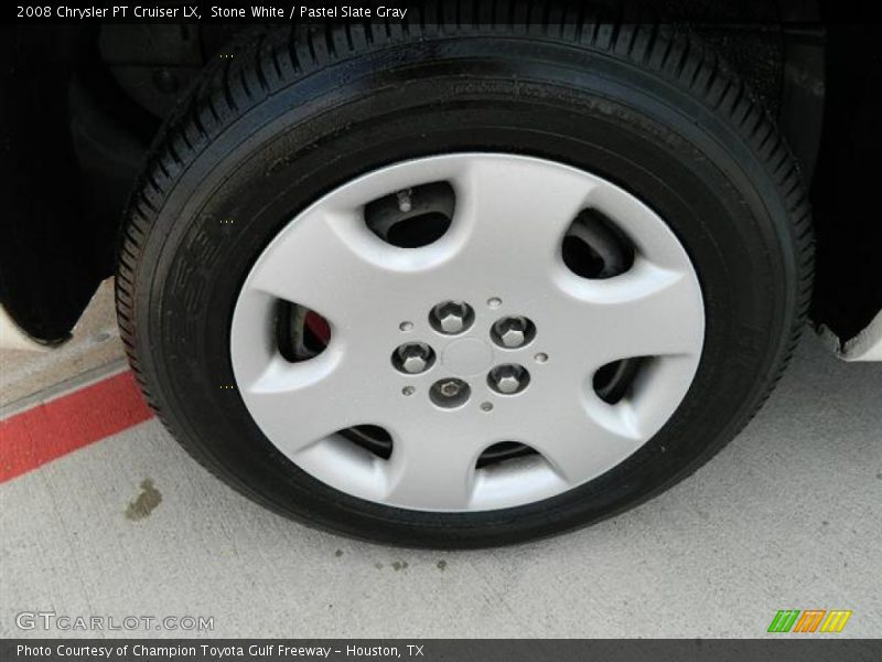 Stone White / Pastel Slate Gray 2008 Chrysler PT Cruiser LX