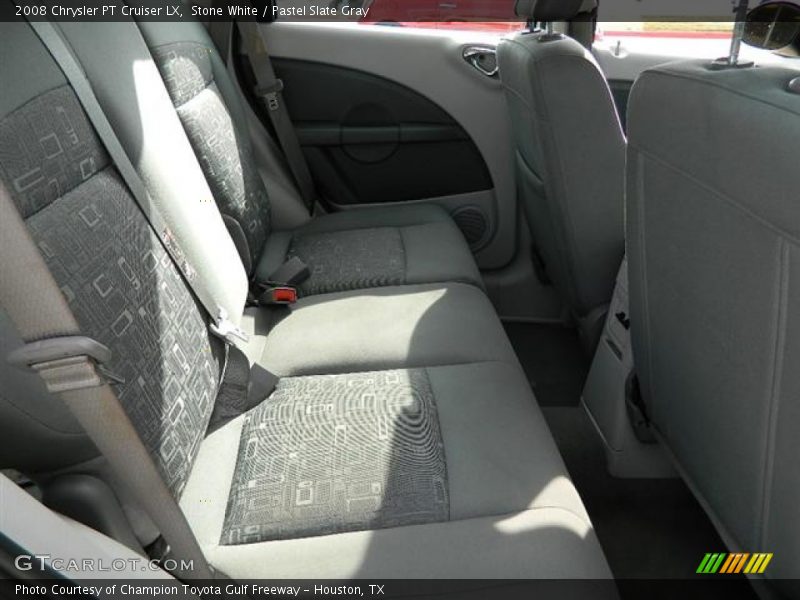 Stone White / Pastel Slate Gray 2008 Chrysler PT Cruiser LX