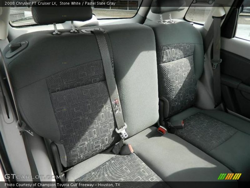Stone White / Pastel Slate Gray 2008 Chrysler PT Cruiser LX