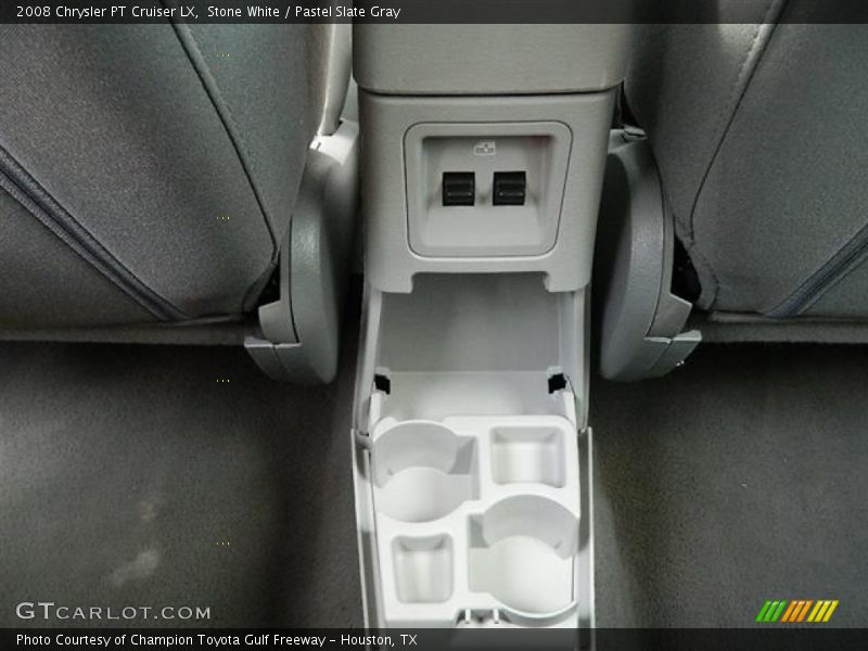 Stone White / Pastel Slate Gray 2008 Chrysler PT Cruiser LX