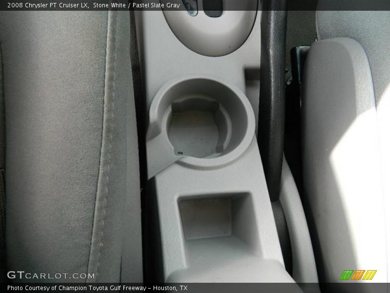 Stone White / Pastel Slate Gray 2008 Chrysler PT Cruiser LX