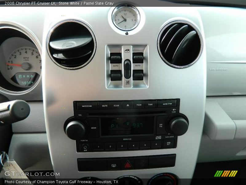 Stone White / Pastel Slate Gray 2008 Chrysler PT Cruiser LX