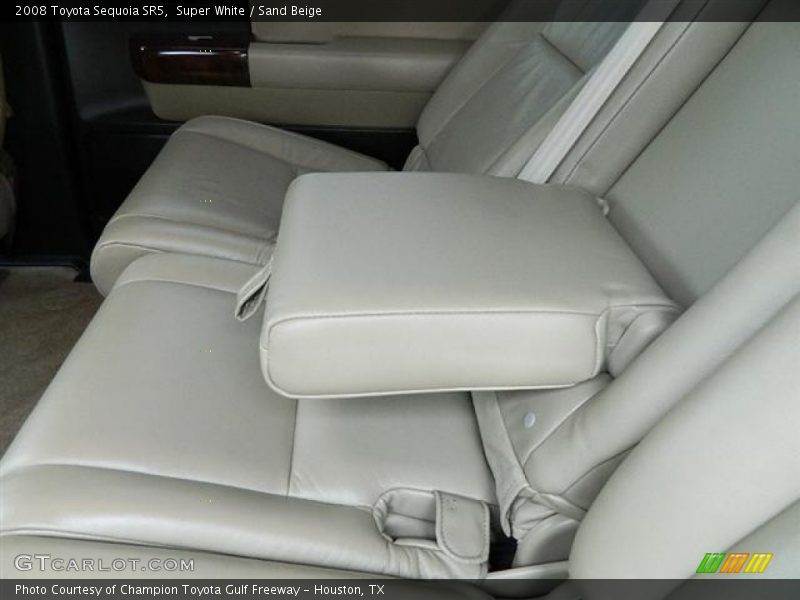 Super White / Sand Beige 2008 Toyota Sequoia SR5