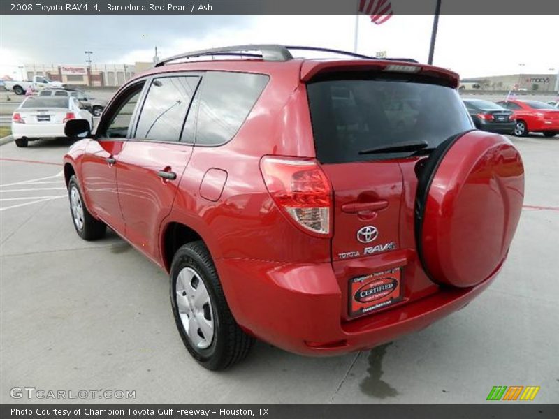 Barcelona Red Pearl / Ash 2008 Toyota RAV4 I4