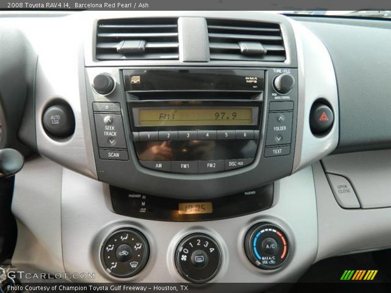 Controls of 2008 RAV4 I4