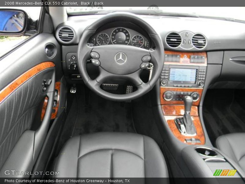 Dashboard of 2008 CLK 550 Cabriolet