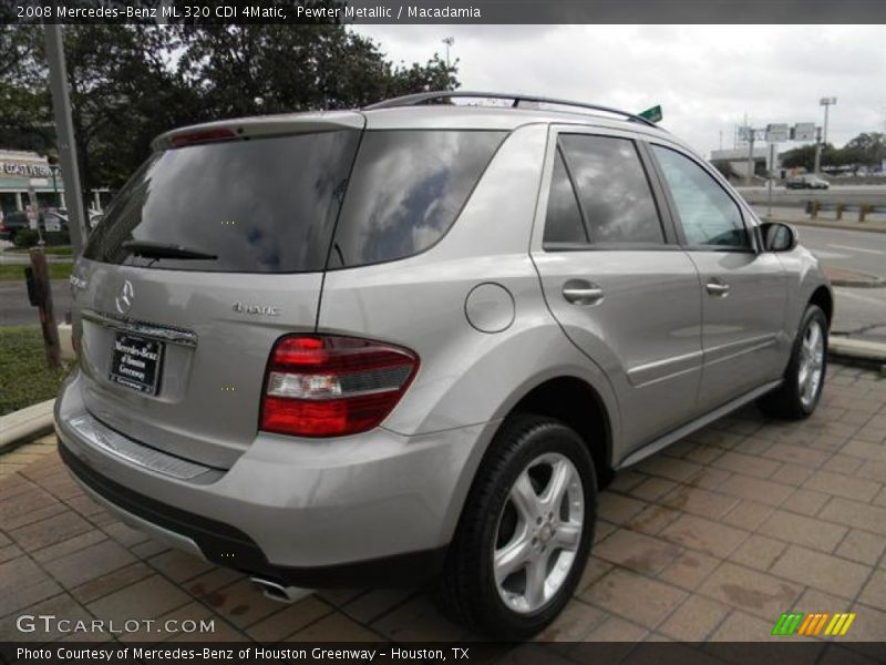 Pewter Metallic / Macadamia 2008 Mercedes-Benz ML 320 CDI 4Matic