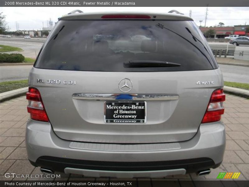 Pewter Metallic / Macadamia 2008 Mercedes-Benz ML 320 CDI 4Matic