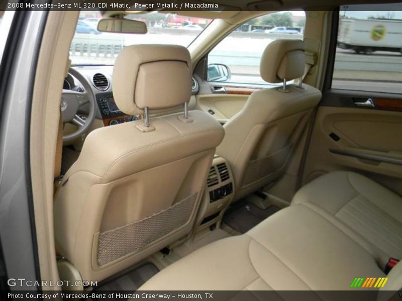 Pewter Metallic / Macadamia 2008 Mercedes-Benz ML 320 CDI 4Matic