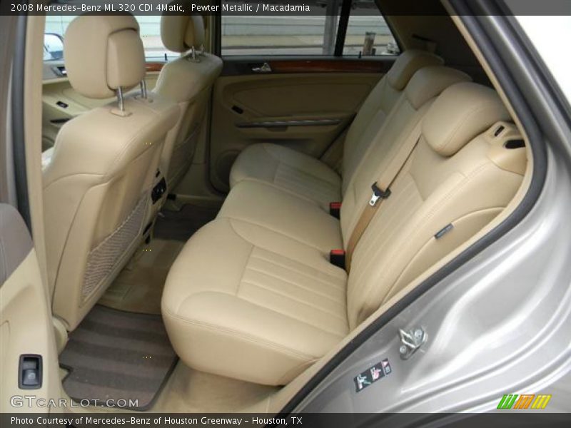 Pewter Metallic / Macadamia 2008 Mercedes-Benz ML 320 CDI 4Matic