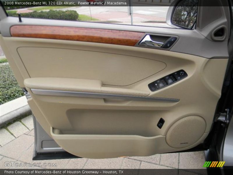Pewter Metallic / Macadamia 2008 Mercedes-Benz ML 320 CDI 4Matic