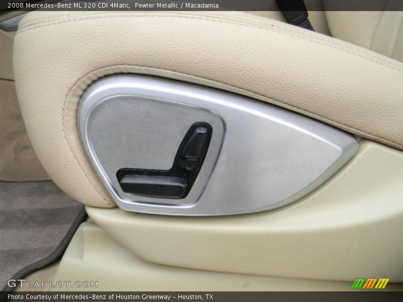 Pewter Metallic / Macadamia 2008 Mercedes-Benz ML 320 CDI 4Matic