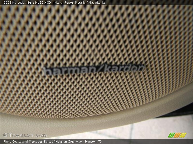 Pewter Metallic / Macadamia 2008 Mercedes-Benz ML 320 CDI 4Matic