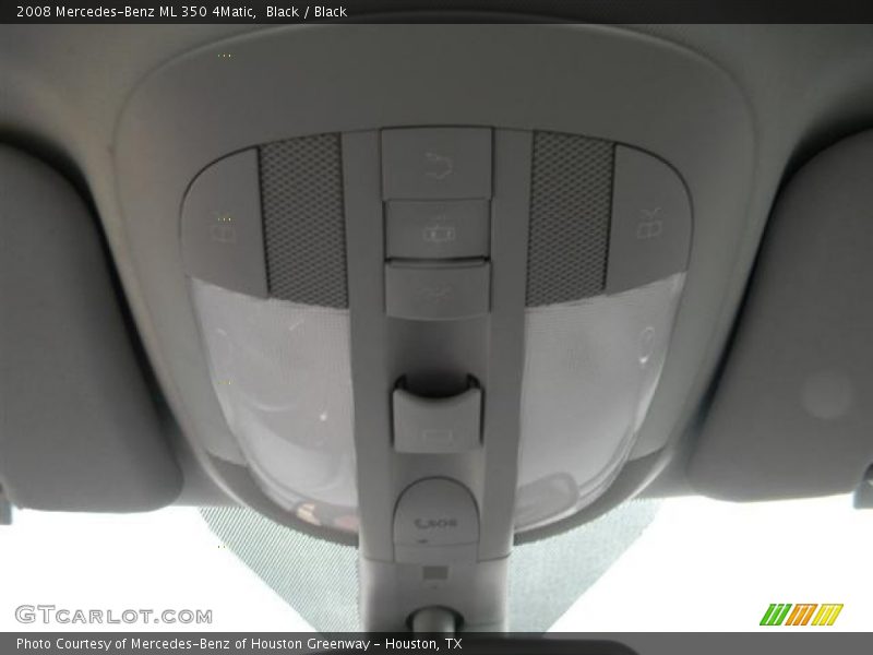 Black / Black 2008 Mercedes-Benz ML 350 4Matic