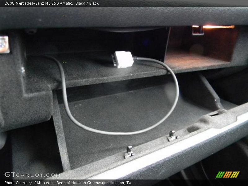 Black / Black 2008 Mercedes-Benz ML 350 4Matic