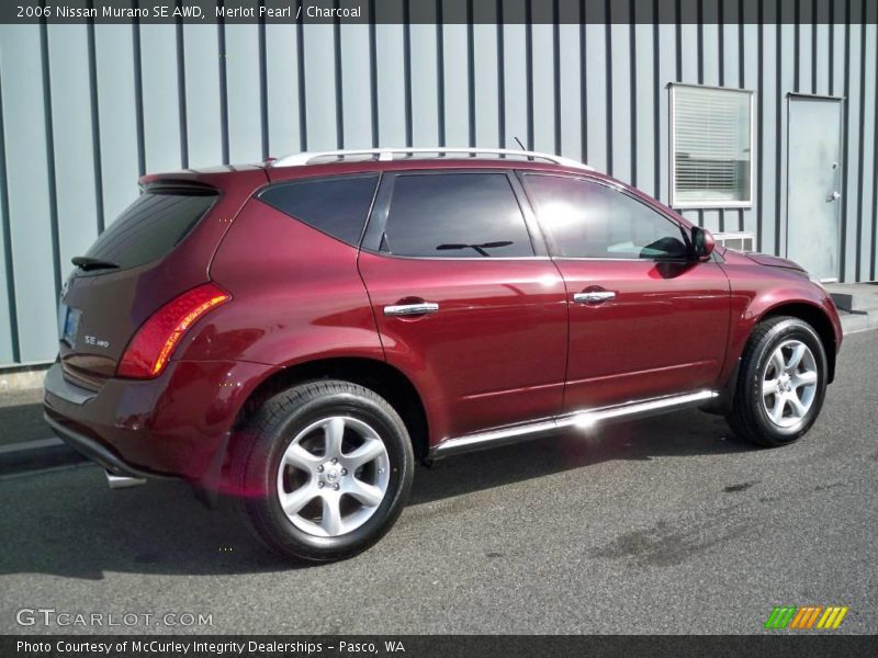 Merlot Pearl / Charcoal 2006 Nissan Murano SE AWD