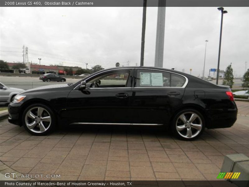 Obsidian Black / Cashmere 2008 Lexus GS 460