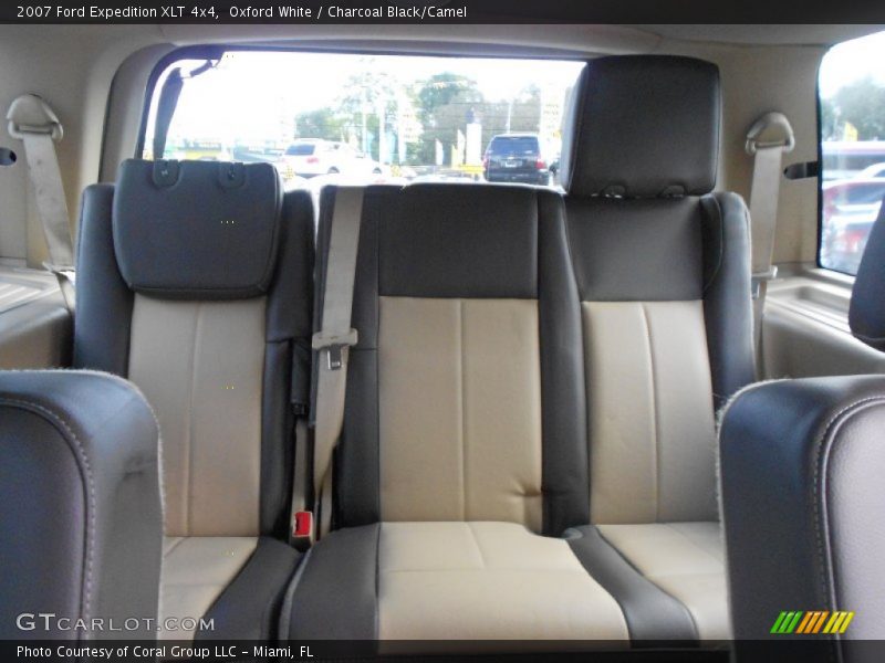 Oxford White / Charcoal Black/Camel 2007 Ford Expedition XLT 4x4