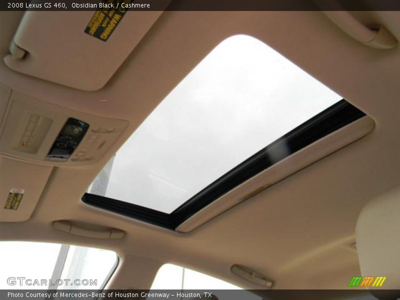 Obsidian Black / Cashmere 2008 Lexus GS 460