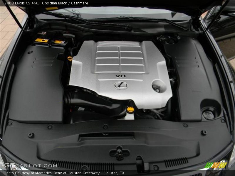  2008 GS 460 Engine - 4.6 Liter DOHC 32-Valve VVT-iE V8