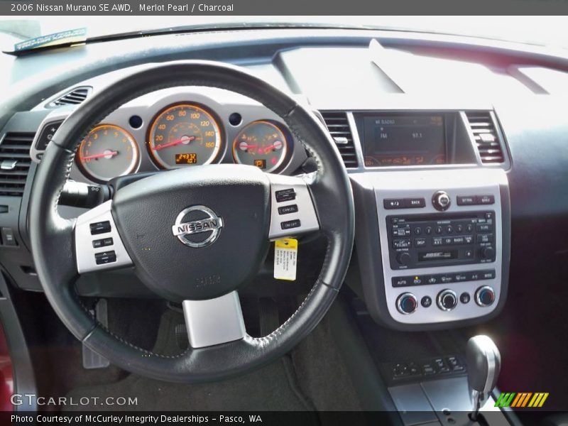 Merlot Pearl / Charcoal 2006 Nissan Murano SE AWD