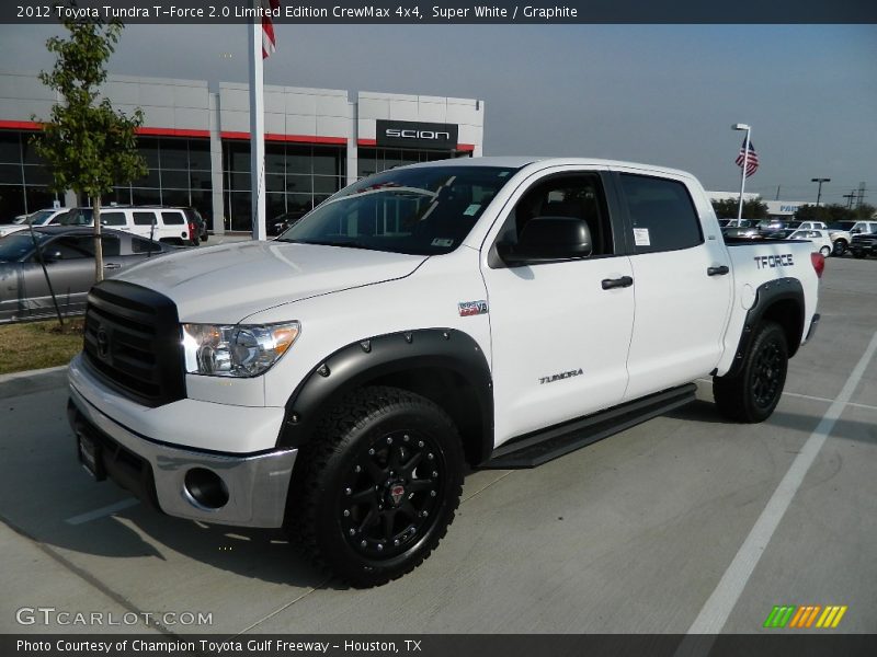 Front 3/4 View of 2012 Tundra T-Force 2.0 Limited Edition CrewMax 4x4