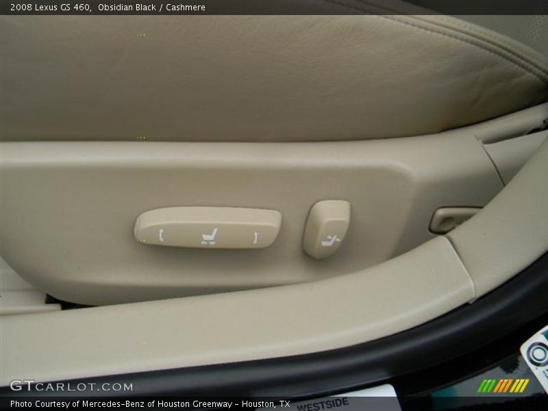 Obsidian Black / Cashmere 2008 Lexus GS 460