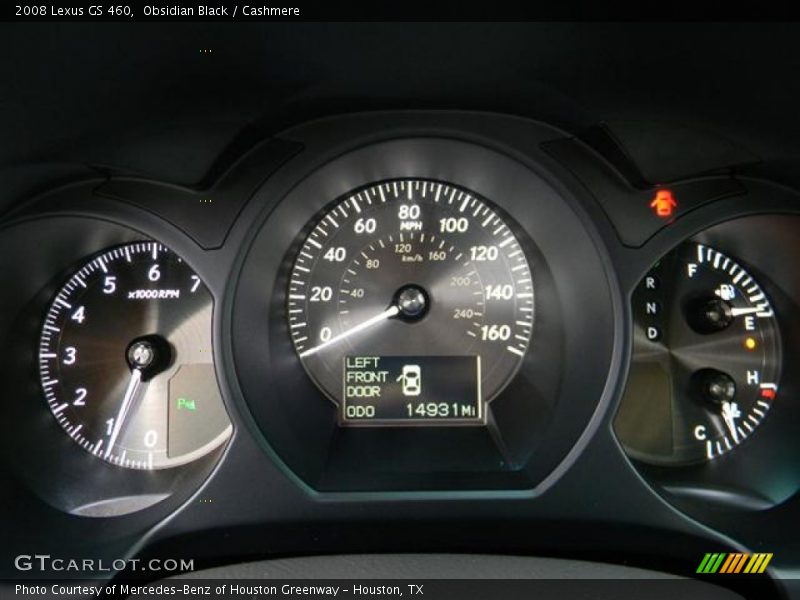 2008 GS 460 460 Gauges