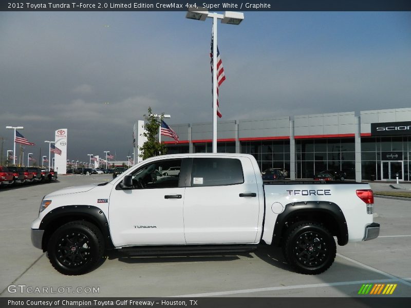  2012 Tundra T-Force 2.0 Limited Edition CrewMax 4x4 Super White