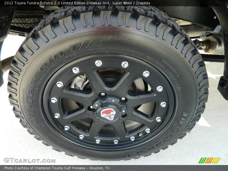 2012 Tundra T-Force 2.0 Limited Edition CrewMax 4x4 Wheel