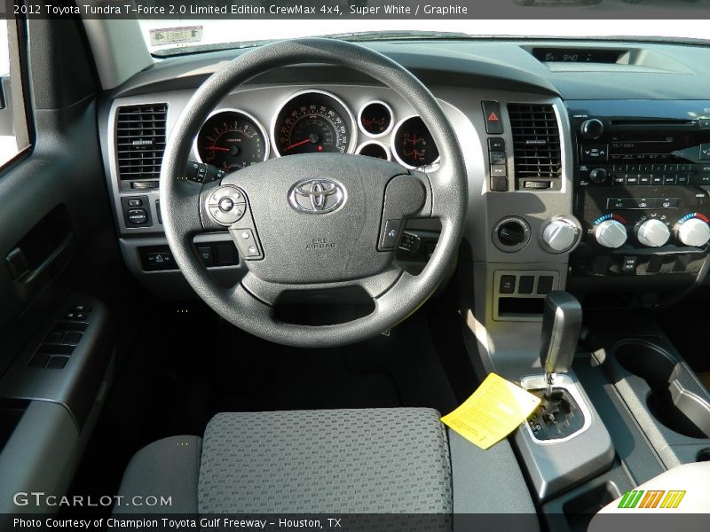 Super White / Graphite 2012 Toyota Tundra T-Force 2.0 Limited Edition CrewMax 4x4