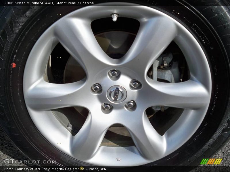 Merlot Pearl / Charcoal 2006 Nissan Murano SE AWD
