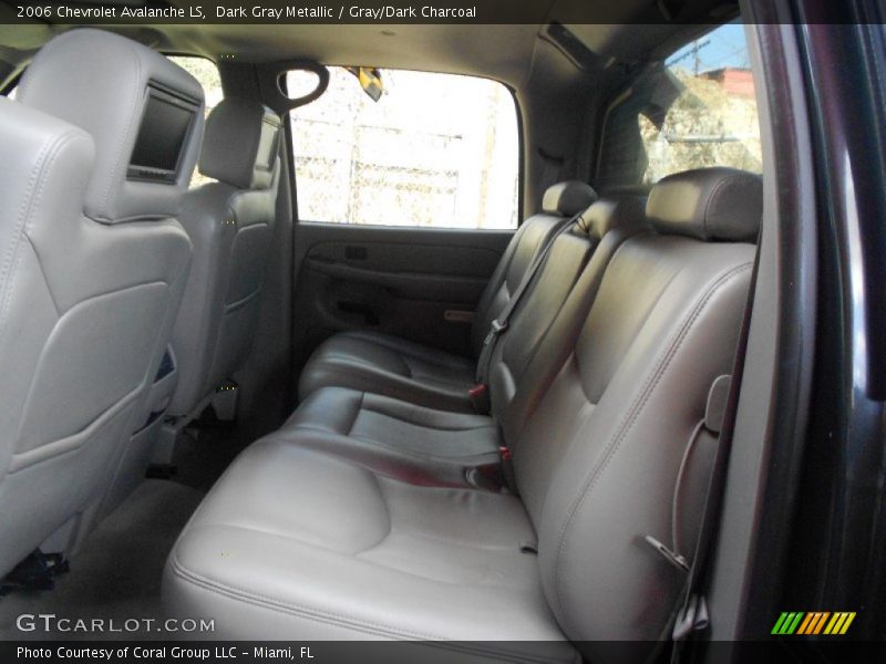 Dark Gray Metallic / Gray/Dark Charcoal 2006 Chevrolet Avalanche LS