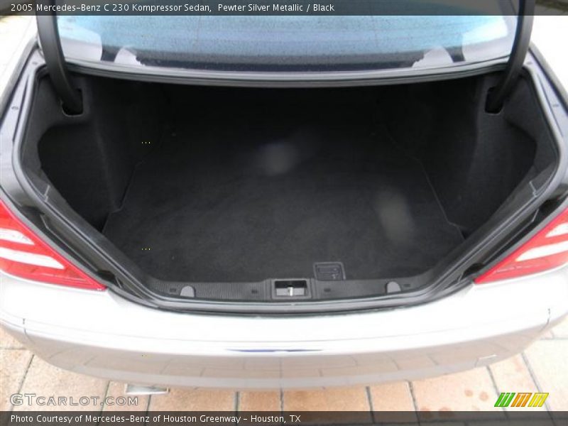 Pewter Silver Metallic / Black 2005 Mercedes-Benz C 230 Kompressor Sedan