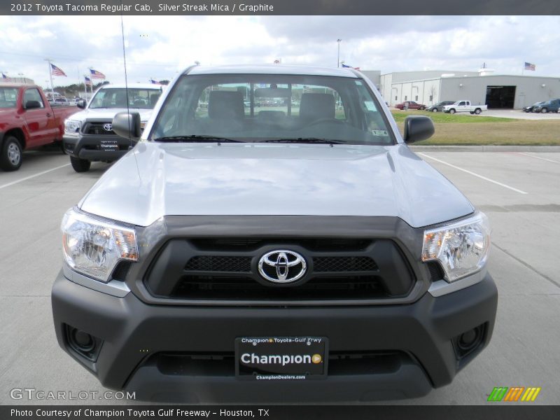 Silver Streak Mica / Graphite 2012 Toyota Tacoma Regular Cab